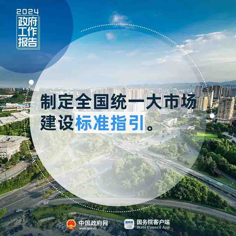 加快全國統(tǒng)一大市場建設 堅決維護公平競爭的市場秩序